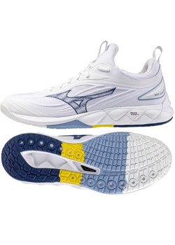 Buty Mizuno Wave Luminous 3 V1GA242096 białe ze sklepu ButyModne.pl w kategorii Buty sportowe męskie - zdjęcie 178364133