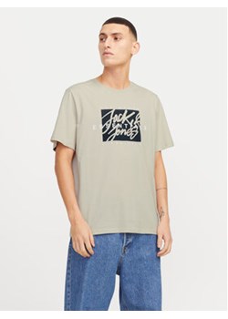 Jack&Jones T-Shirt Colton 12268439 Beżowy Standard Fit ze sklepu MODIVO w kategorii T-shirty męskie - zdjęcie 178366263