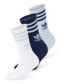 adidas Originals Skarpety Kobiety Bawełna niebieski wzorzysty ze sklepu vangraaf w kategorii Skarpetki damskie - zdjęcie 178368073