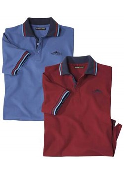 Zestaw 2 polo z piki Wildlands ze sklepu Atlas For Men w kategorii T-shirty męskie - zdjęcie 178368122