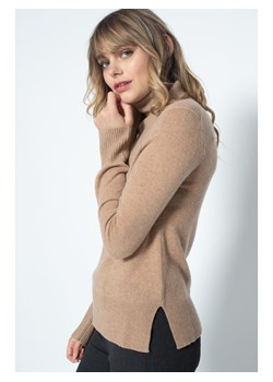 Perfect Cashmere Kaszmirowy golf "Tracy" w kolorze beżowym - id: 16365246 - marki Perfect Cashmere - 178372070 Perfect Cashmere Kaszmirowy golf "Tracy" w kolorze beżowym ze sklepu Limango Polska w kategorii Swetry damskie - zdjęcie 178372070