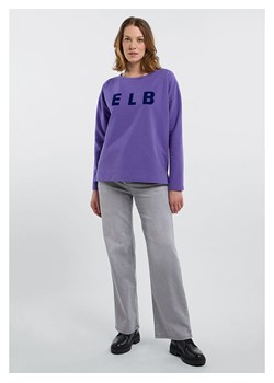 ELBSAND Bluza &quot;Alaia&quot; w kolorze fioletowym ze sklepu Limango Polska w kategorii Bluzy damskie - zdjęcie 178372122