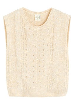 COOL CLUB Bezrękawnik w kolorze kremowym ze sklepu Limango Polska w kategorii Kamizelki dziewczęce - zdjęcie 178373831