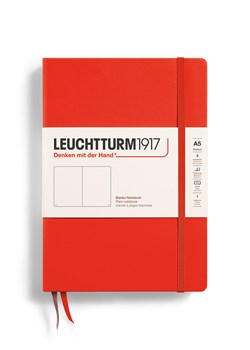 LEUCHTTURM1917 Notatnik w kolorze czerwonym - A5 ze sklepu Limango Polska w kategorii Akcesoria biurowe - zdjęcie 178373883