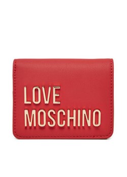 LOVE MOSCHINO Mały Portfel Damski JC5612PP1LKD0500 Czerwony ze sklepu MODIVO w kategorii Portfele damskie - zdjęcie 178375801