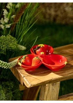 Sinsay - Miska ceramiczna w kształcie pomidorków - czerwony ze sklepu Sinsay w kategorii Miski - zdjęcie 178377821