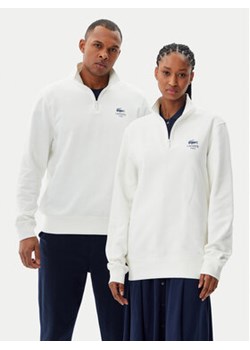 Lacoste Bluza Unisex SH2735 Biały Regular Fit ze sklepu MODIVO w kategorii Bluzy męskie - zdjęcie 178378440