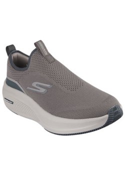 Skechers Buty do biegania GO RUN Elevate 2.0 220849/BRN Szary ze sklepu MODIVO w kategorii Buty sportowe męskie - zdjęcie 178379171