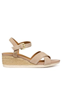 Geox Espadryle D Ischia Corda D55HHB 00020 C8191 Beżowy ze sklepu MODIVO w kategorii Espadryle damskie - zdjęcie 178379304