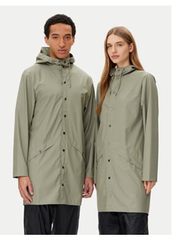 Rains Kurtka przeciwdeszczowa Unisex 12020 Zielony Regular Fit ze sklepu MODIVO w kategorii Kurtki damskie - zdjęcie 178380142