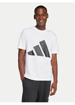 adidas T-Shirt Essentials Big Logo JE8943 Biały Regular Fit ze sklepu MODIVO w kategorii T-shirty męskie - zdjęcie 178380941