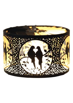 Woodbridge Karuzela "Doves" w kolorze złoto-czarnym - Ø 13 cm ze sklepu Limango Polska w kategorii Świeczniki - zdjęcie 178382372