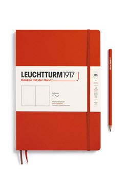 LEUCHTTURM1917 Notatnik w kolorze czerwonym - B5 ze sklepu Limango Polska w kategorii Akcesoria biurowe - zdjęcie 178382622