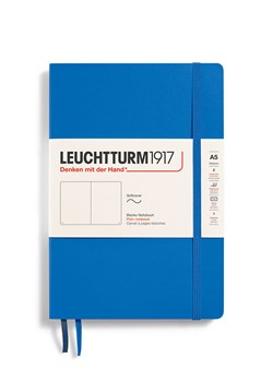 LEUCHTTURM1917 Notatnik w kolorze niebieskim - A5 ze sklepu Limango Polska w kategorii Akcesoria biurowe - zdjęcie 178382630