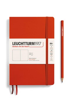 LEUCHTTURM1917 Notatnik w kolorze czerwonym - B6+ ze sklepu Limango Polska w kategorii Akcesoria biurowe - zdjęcie 178382631