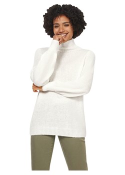 Heine Sweter w kolorze białym - id: 16585454 - marki Heine - 178383301 Heine Sweter w kolorze białym ze sklepu Limango Polska w kategorii Swetry damskie - zdjęcie 178383301