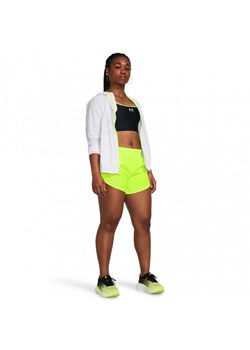 Damskie spodenki do biegania Under Armour UA Fly By 3\'\' Shorts - zielone ze sklepu Sportstylestory.com w kategorii Szorty - zdjęcie 178384143