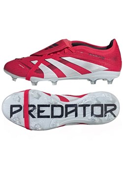 Buty adidas Predator Pro Ft Fg JR0441 czerwone ze sklepu ButyModne.pl w kategorii Buty sportowe męskie - zdjęcie 178385394