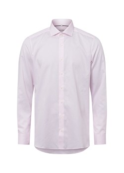 Olymp Level Five OLYMP - Męska koszula biznesowa Mężczyźni Slim Fit Bawełna różowy w paski ze sklepu vangraaf w kategorii Koszule męskie - zdjęcie 178389654