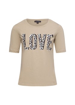 Franco Callegari Koszulka damska Kobiety Bawełna taupe jednolity ze sklepu vangraaf w kategorii Bluzki damskie - zdjęcie 178389670