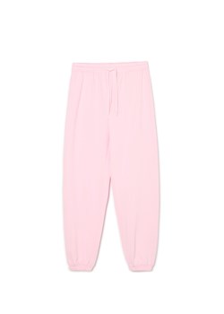 Cropp - Różowe dresowe joggery basic - różowy ze sklepu Cropp w kategorii Spodnie damskie - zdjęcie 178389844