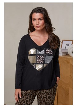 Curvy Lady Sweter w kolorze czarnym ze sklepu Limango Polska w kategorii Swetry damskie - zdjęcie 178392051