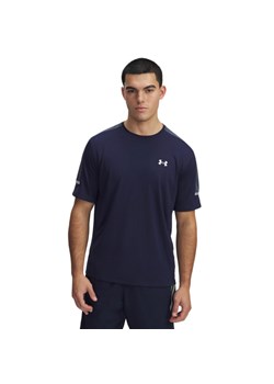 Męska koszulka treningowa Under Armour UA Tech Utility SS - granatowa ze sklepu Sportstylestory.com w kategorii T-shirty męskie - zdjęcie 178393393