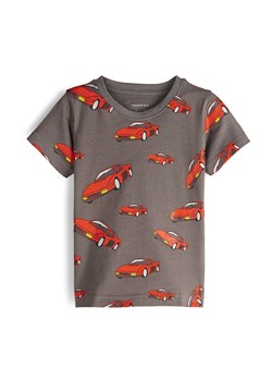 GATE Bawełniana koszulka z nadrukiem 3Y ze sklepu gateshop w kategorii T-shirty chłopięce - zdjęcie 178397593