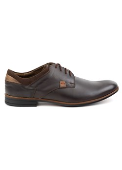Buty Olivier 263GT skórzane wizytowe brązowe ze sklepu butyolivier w kategorii Półbuty męskie - zdjęcie 178399731