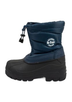 Buty śniegowce Lee Cooper LCJ-24-44-2841 niebieskie ze sklepu ButyModne.pl w kategorii Buty zimowe dziecięce - zdjęcie 178400494