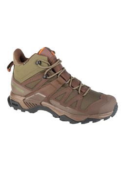 Buty Trekkingowe Salomon X Ultra Tracker Gtx L47607100 brązowe ze sklepu ButyModne.pl w kategorii Buty trekkingowe dziecięce - zdjęcie 178400652