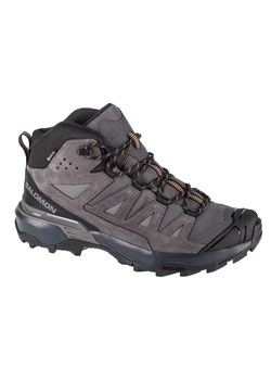 Buty Salomon X Ultra 360 Ltr Mid Gtx 475708 szare z membraną ze sklepu ButyModne.pl w kategorii Buty trekkingowe dziecięce - zdjęcie 178400671