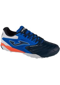 Buty piłkarskie Joma Cancha 2403 Tf CANW2403TF granatowe niebieskie ze sklepu ButyModne.pl w kategorii Buty sportowe męskie - zdjęcie 178400763