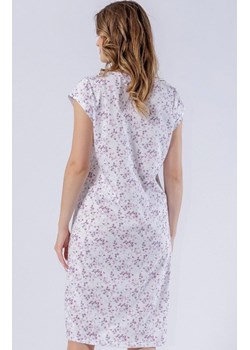 Bawełniana koszula nocna 1545 Feba, Kolor biały-wzór, Rozmiar M, Leveza ze sklepu Intymna w kategorii Koszule nocne - zdjęcie 178403904