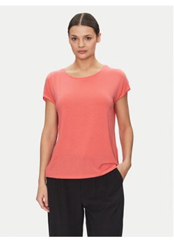 Vero Moda T-Shirt Ava 10284468 Różowy Regular Fit ze sklepu MODIVO w kategorii Bluzki damskie - zdjęcie 178406200