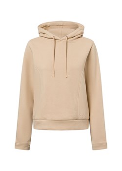 Opus Damski sweter z kapturem - Gapu Kobiety Bawełna beżowy jednolity ze sklepu vangraaf w kategorii Bluzy damskie - zdjęcie 178406750