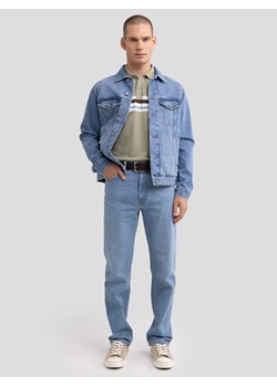 Koszulka męska polo pistacjowa Poloer 300 ze sklepu Big Star w kategorii T-shirty męskie - zdjęcie 178406930
