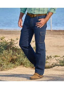 Jeansy regular z półelastyczną talią ze sklepu Atlas For Men w kategorii Jeansy męskie - zdjęcie 178407052