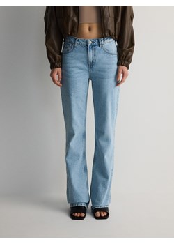 Reserved - Jeansy straight - niebieski - id: 9634L-05J - marki Reserved - 178407613 Reserved - Jeansy straight - niebieski ze sklepu Reserved w kategorii Jeansy damskie - zdjęcie 178407613
