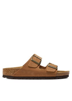 Birkenstock Klapki Arizona Leoi 1028401 Brązowy ze sklepu MODIVO w kategorii Klapki damskie - zdjęcie 178408392