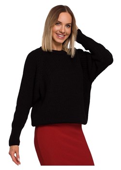made of emotion Sweter w kolorze czarnym ze sklepu Limango Polska w kategorii Swetry damskie - zdjęcie 178409014