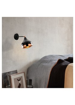 ABERTO DESIGN Lampa ścienna w kolorze złoto-czarnym - 17 x 25 cm ze sklepu Limango Polska w kategorii Lampy ścienne - zdjęcie 178409372