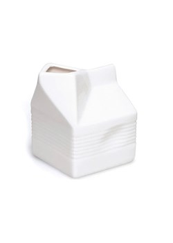 Trendy Kitchen by EXCÉLSA Dzbanek "Brik" w kolorze białym na mleko - 250 ml - id: 9468346 - marki Trendy Kitchen By Excélsa - 178409392 Trendy Kitchen by EXCÉLSA Dzbanek "Brik" w kolorze białym na mleko - 250 ml ze sklepu Limango Polska w kategorii Dzbanki i zaparzacze - zdjęcie 178409392