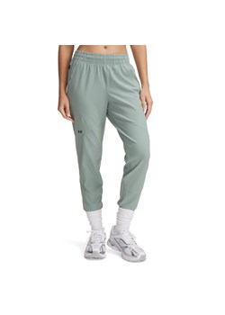 Damskie spodnie treningowe joggery Under Armour UA Unstoppable Jogger - zielone ze sklepu Sportstylestory.com w kategorii Spodnie damskie - zdjęcie 178409634