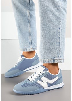 Niebieskie Sneakersy w Stylu Kultowych Tenisówek Tultia ze sklepu born2be.pl w kategorii Buty sportowe damskie - zdjęcie 178415211