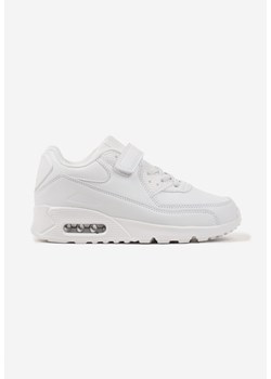 Białe Buty Sportowe Sneakersy z Transparentną Wstawką Jizana ze sklepu born2be.pl w kategorii Buty sportowe dziecięce - zdjęcie 178416071