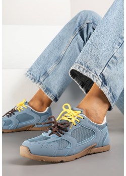 Niebieskie Sneakersy z Dwoma Parami Sznurówek Silfita ze sklepu born2be.pl w kategorii Buty sportowe damskie - zdjęcie 178417932