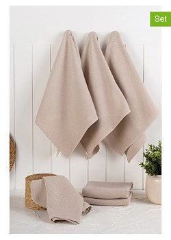 Violeta Home Ściereczki (6 szt.) w kolorze beżowym do naczyń - 76 x 43 cm ze sklepu Limango Polska w kategorii Ścierki kuchenne - zdjęcie 178421754