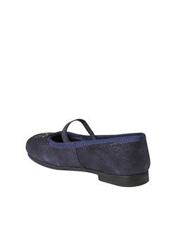 vertbaudet Skórzane baleriny w kolorze granatowym ze sklepu Limango Polska w kategorii Balerinki dziecięce - zdjęcie 178422511