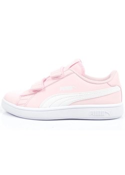 Buty Puma Smash v2 365184 49 różowe ze sklepu ButyModne.pl w kategorii Trampki dziecięce - zdjęcie 178428202